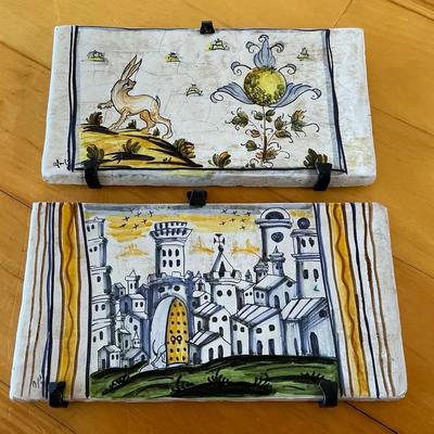 L. Pardi Italian Ceramic Tile Art (6.25 x 11.75)