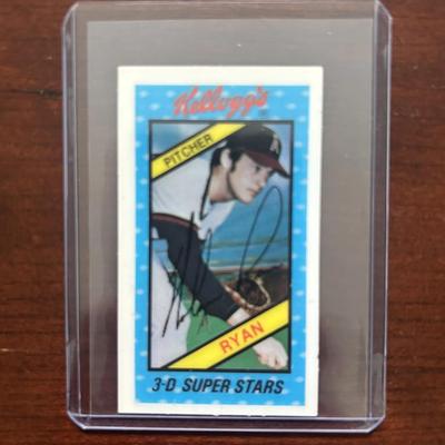 1980 Kellogg Baseball Card. Nolan Ryan - California Angels. Card #20