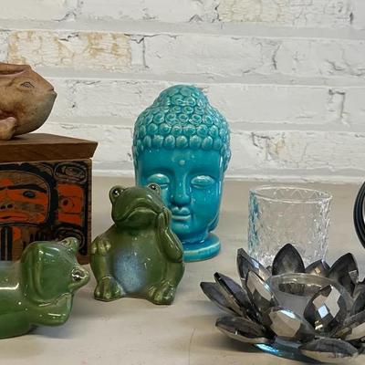 Decor, Figurines, Candle Holders, Decorative Box