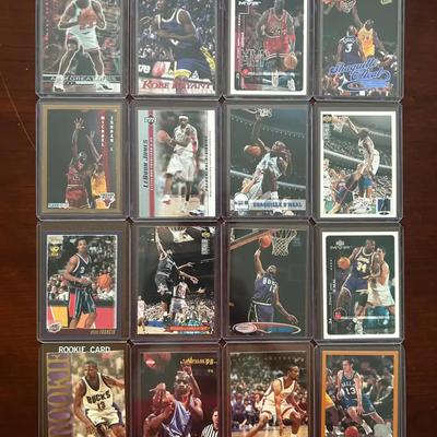 Vintage Basketball Cards. Michael Jordan, Kobe Bryant, Shaq, Lebron, and More