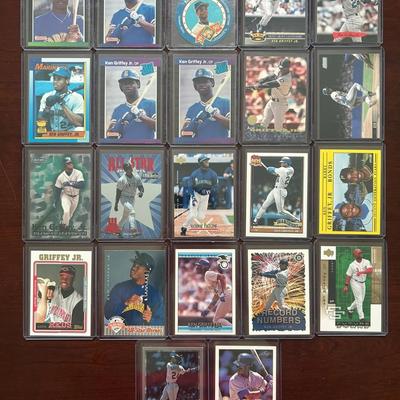 Ken Griffey Jr. Rookie Cards.  Donruss The Rookies, Rated Rookies, Specialty Inserts, and More