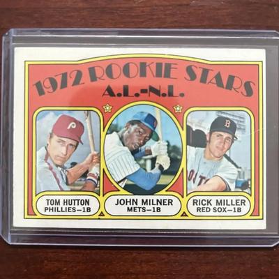 1972 Rookie Stars. High Number Card - #741