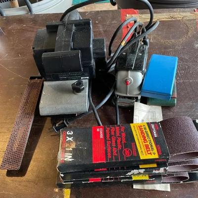 KVS047 - Sanders - Electric & Manual & Accessories 