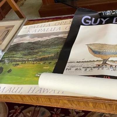 KVS024 - Collection Of Vintage Art, Poster , “Petite” Sign 