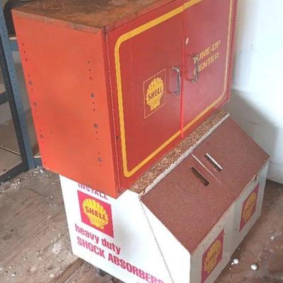 KVS032 Vintage Shell Metal Storage Cabinets