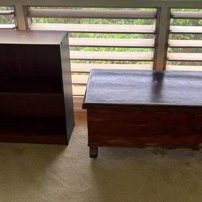 KVS075 - Small Wood Shelf + Wood Chest