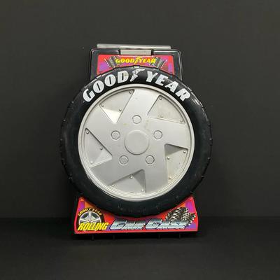 Vintage Goodyear Rolling Car Case