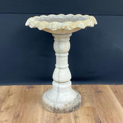 Concrete Bird Bath