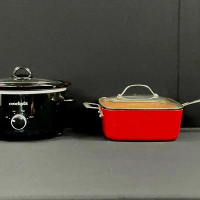 Crockpot & Frying Pan 