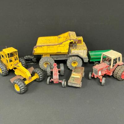 Metal Tonka Truck And Other Metal Vehicles