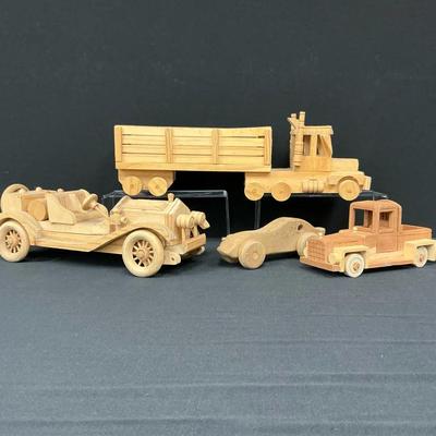 Handmade Wooden Cars