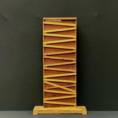 Wooden Marble Run Toy