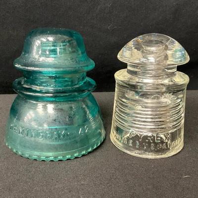 Hemingray & Pyrex Glass Insulators 