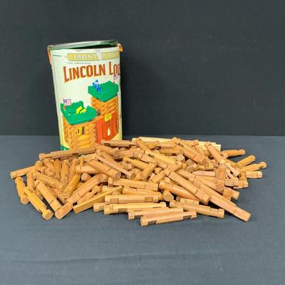 Lincoln Logs And Questor Tinker Toys