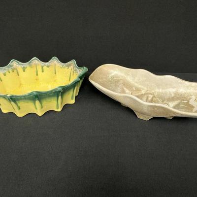 McCoy Matte Cream Candy Dish Planter