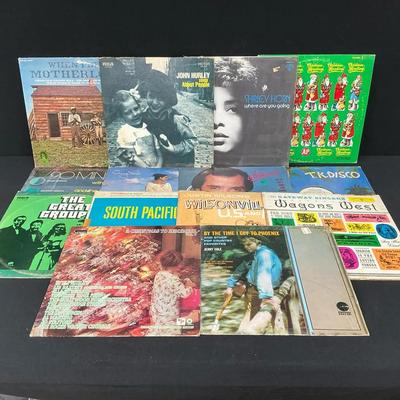 Fourteen Vintage Records Collection