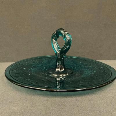 Tiara Exclusives Colonial Blue Serving Tray