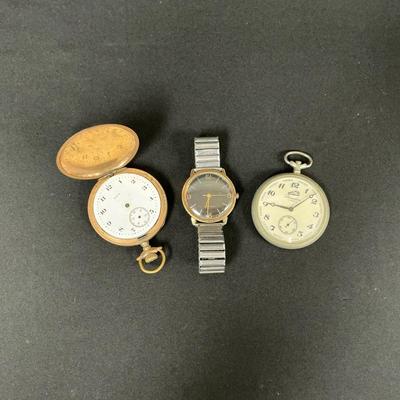 Keystone J. Boss Gold Filled Pocket Watch Case And Friends