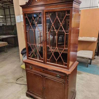 Wooden China Cabinet