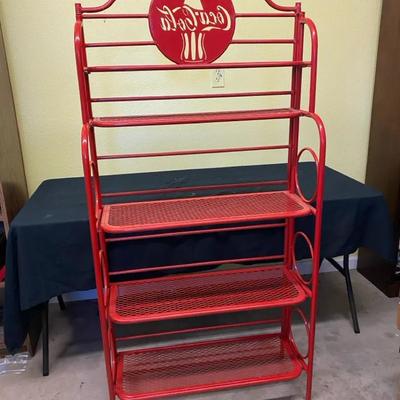 Metal Coke Shelf 