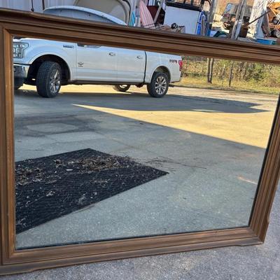 Wood Frame Mirror