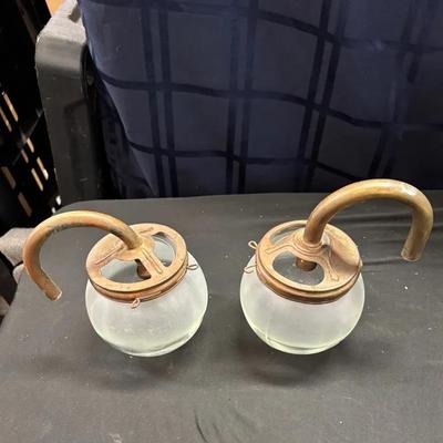 Antique Victorian Gas Lamps