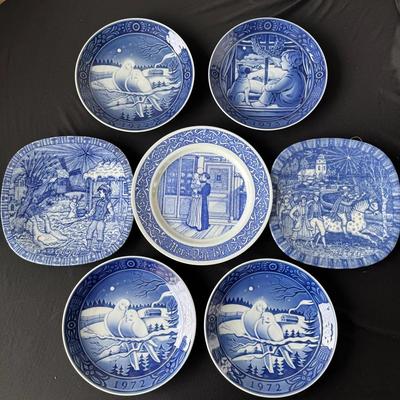 Collectable Plates from Sweden and Denmark