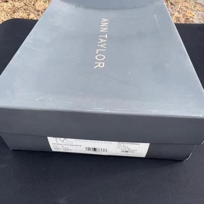 Ann Taylor Black Booties