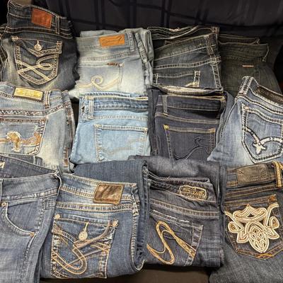 Jeans By The Dozen