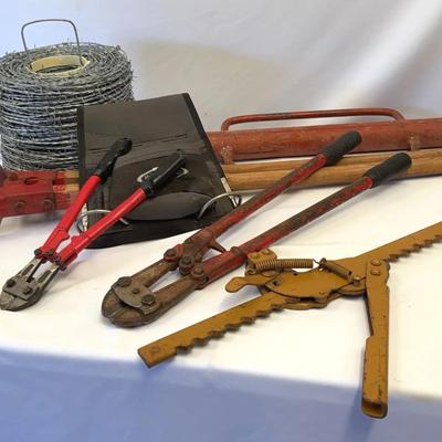 Time To Work On The Fence- Fencing Tools And Wire
