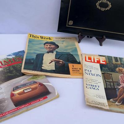Vintage Magazines, Life Magazine, Harold Tribune, New York From August 11, 1946
