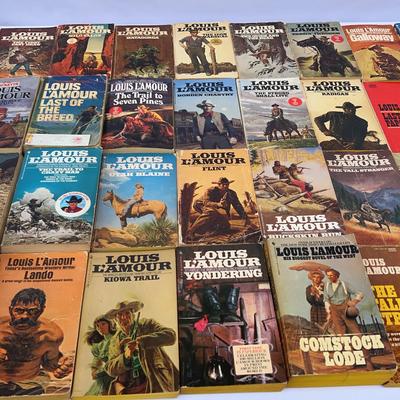 Louis L’Amour Paper Back Collection 