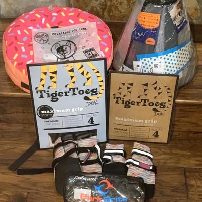 Dog Socks  XL/XXL/XXL And Recovery Cone Options 