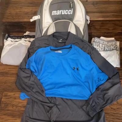 Marucci Baseball Backpack Nike, Mazuno, Under armor And Rawlings L/XL Men’s Baseball Apparel 