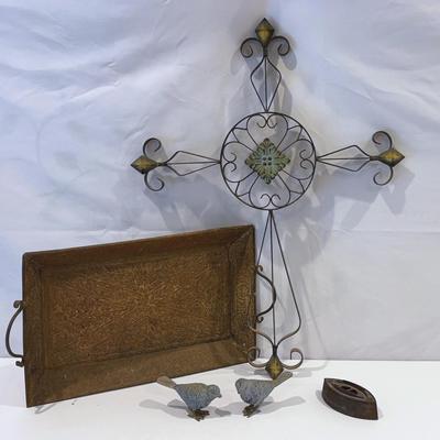 Vintage Metal Art Lot 