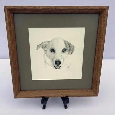 Signed And Dated Pet Portrait Jack Russell