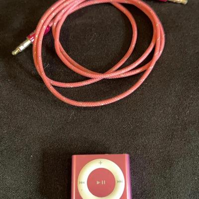 Pink Apple iPod Shuffle 4th Generation 
