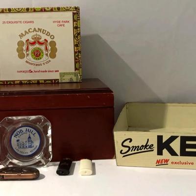 Advertising Smoke Kent Cigarettes  Store Countertop  Metal Display Tray 