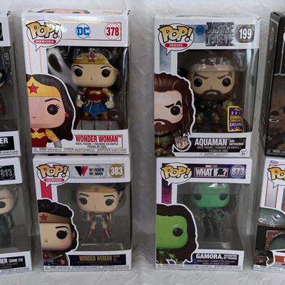 Funko Pop Collection - Marvel, DC, Star Wars