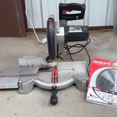 Craftsman 10 Inch Compound Miter Saw & Diablo Blade