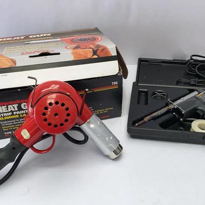Milwaukee Heat Gun And Craftsman Soldering Gun