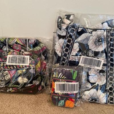 Vera Bradley purse, tote and wallet (NWT) 