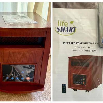 Life Smart Infrared Zone Heating System with remote 