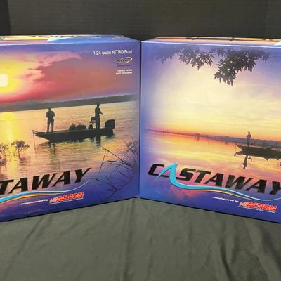 Castaway 1:24 Scale Nitro & Ranger Boat Models Featuring Dale Earnhardt & Elliott Sadler 