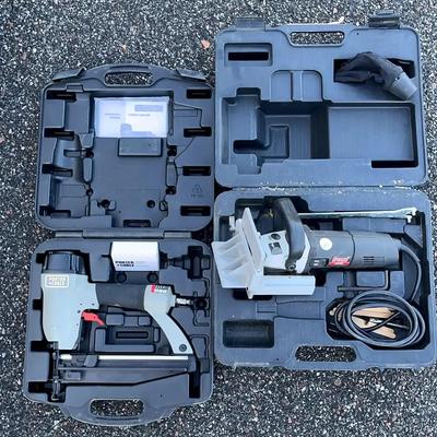Porter-Cable Finish Nailer & Freud Biscuit Joiner