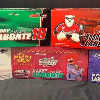 Bobby Labonte NASCAR 1:24 Scale Stock Cars, Interstate Batteries