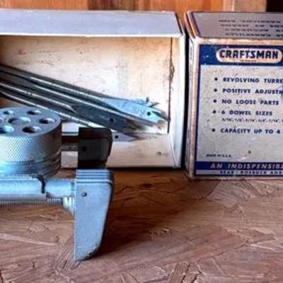 Vintage "Craftsman" Doweling Jig 