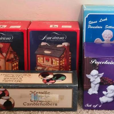 "American Porcelain Collectibles" Buildings and Others