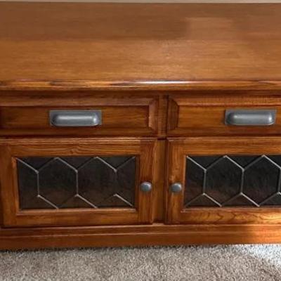 Solid Oak Functional Pop-Up Coffee Table