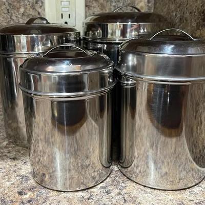 Stainless Steal Canisters 